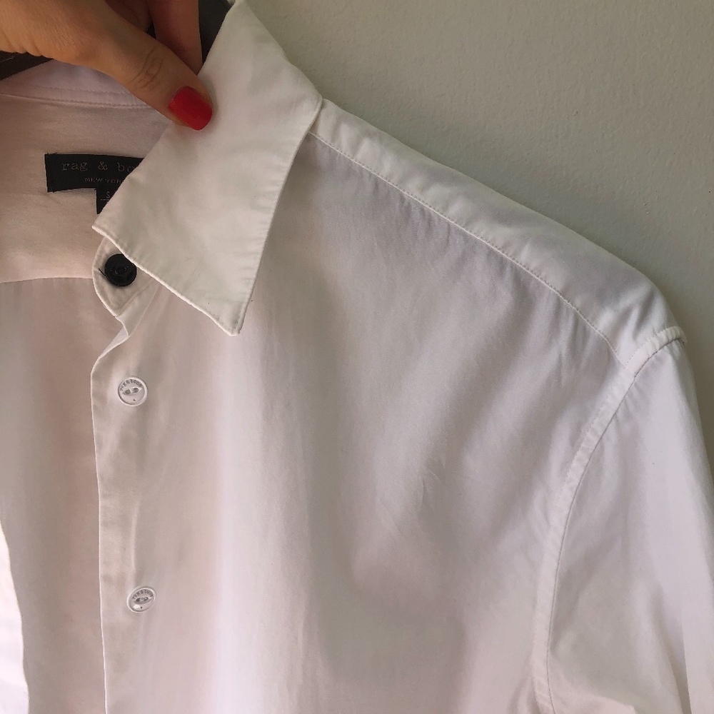 White Shirt Dress - Picture 2 of 6